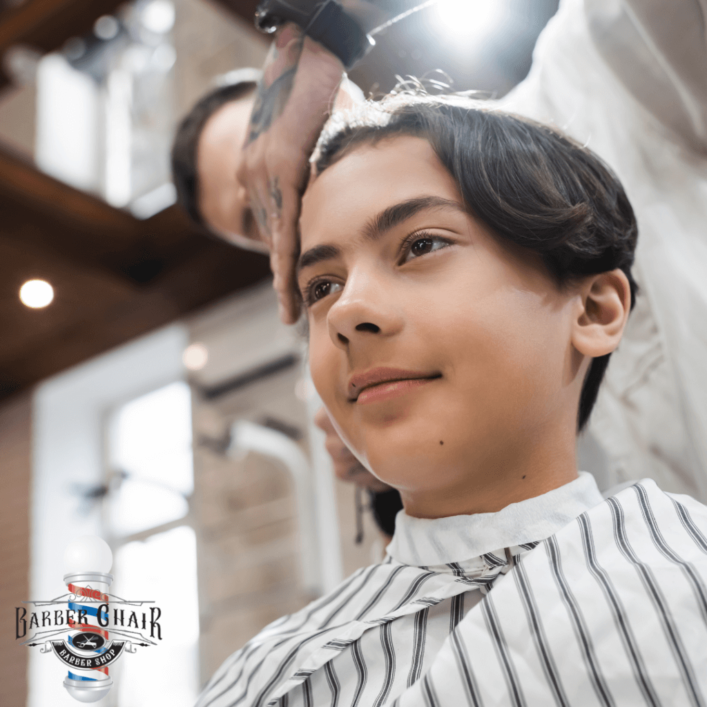 Elevate Your Little One's Style Kid’s Haircuts at The Barber Chair