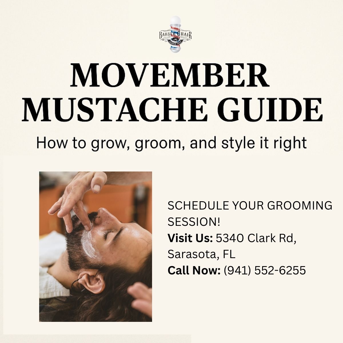 modern barbershop in Sarasota